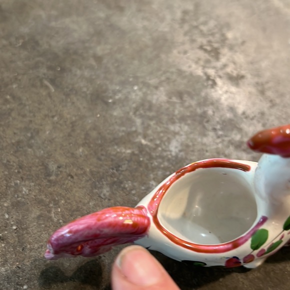 Luneville St Clement France Salt and pepper holders RARE VINTAGE France - Picture 12 of 13